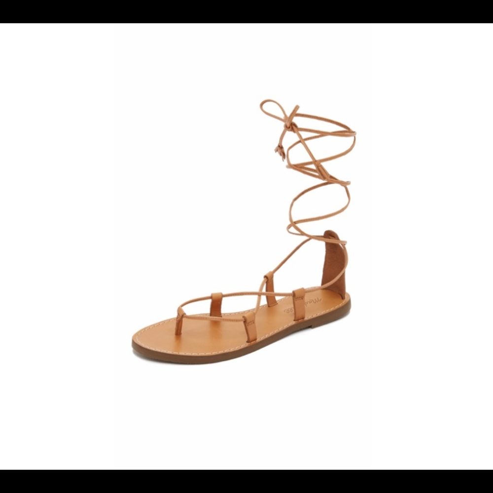 Madewell gladiator flat sandal size 7.5